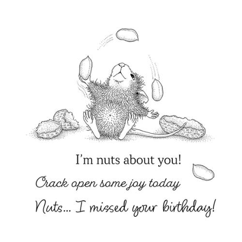 Spellbinders - House-Mouse Nuts about You