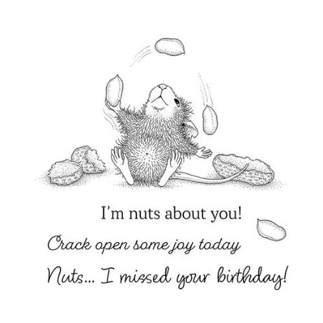 Spellbinders - House-Mouse Nuts about You
