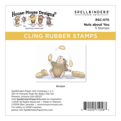 Spellbinders - House-Mouse Nuts about You