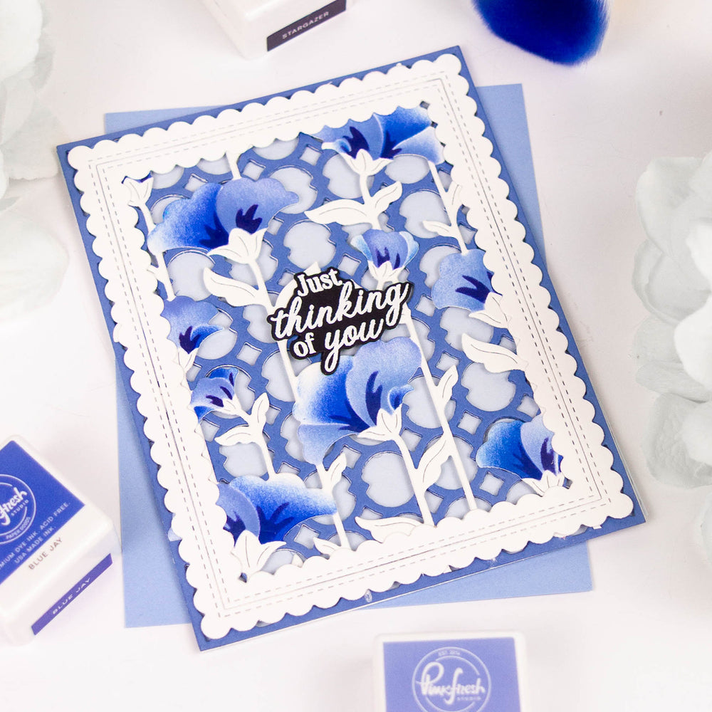 Pinkfresh Studio - Lattice Glow coverplate die