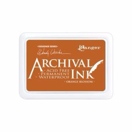 Wendy Vecchi Archival Ink Pad Orange Blossom - Krafters Cart