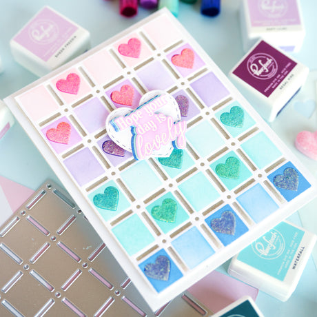 Pinkfresh Studio - Refined Grid coverplate die