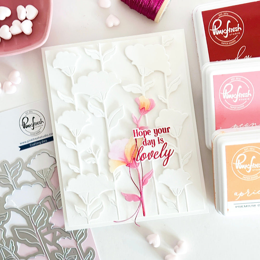 Pinkfresh Studio - Rising Wildflowers die