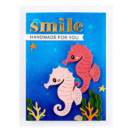 Spellbinders - Luna the Seahorse Etched Dies