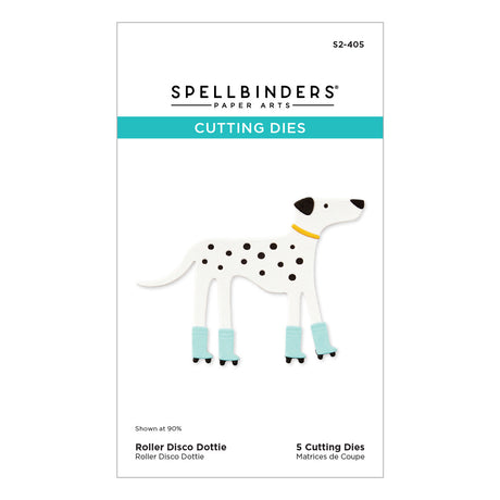 Spellbinders - Roller Disco Dottie Etched Dies