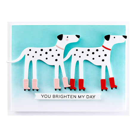 Spellbinders - Roller Disco Dottie Etched Dies