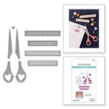 Spellbinders - Sharon's Scissors Etched Dies in Honor of Sharon Klima