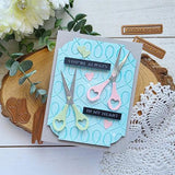 Spellbinders - Sharon's Scissors Etched Dies in Honor of Sharon Klima