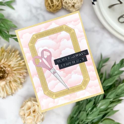 Spellbinders - Sharon's Scissors Etched Dies in Honor of Sharon Klima