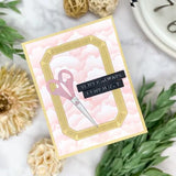 Spellbinders - Sharon's Scissors Etched Dies in Honor of Sharon Klima
