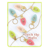 Spellbinders - Stitched String Lights Etched Dies from the Stitched Bright Collection