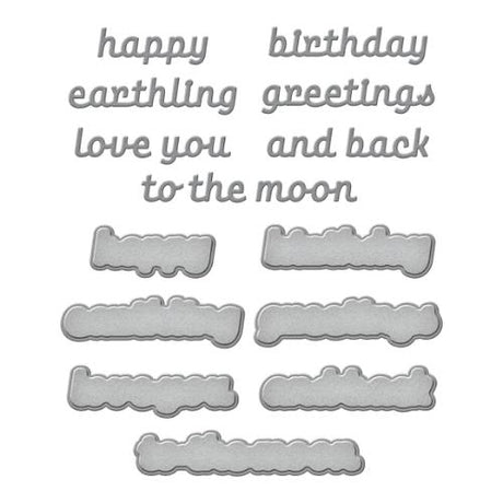 Spellbinders - Simon's Space Adventure Die Bundle - Postage as per Actual