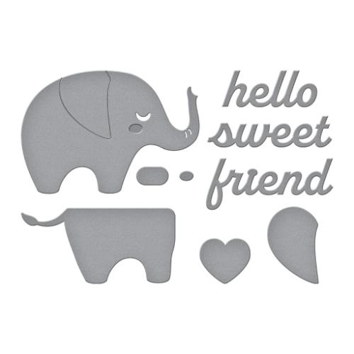 Spellbinders - Peanut's Heartfelt Hello Dies - Gift with Purchase