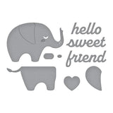 Spellbinders - Peanut's Heartfelt Hello Dies - Gift with Purchase