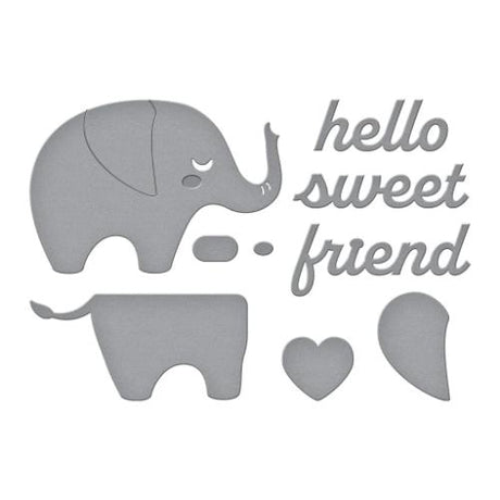 Spellbinders - Peanut's Heartfelt Hello Dies - Gift with Purchase