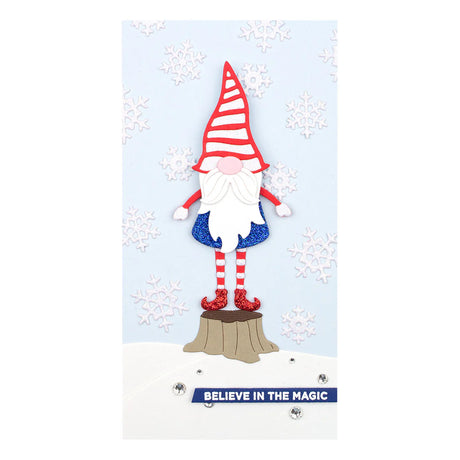 Spellbinders - Dancin' Gnome Etched Dies from the Be Merry Collection