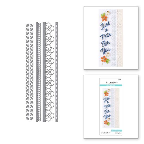 Spellbinders - Create a Slimline Border Etched Dies