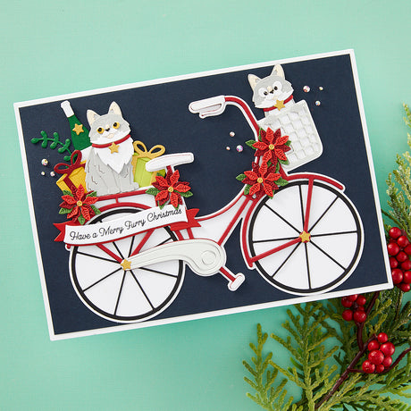 Spellbinders - Cheerful Kittens Etched Dies