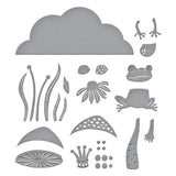 Spellbinders - Frog Prince Etched Dies from the Jump for Joy Collection