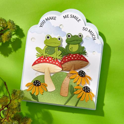 Spellbinders - Frog Prince Etched Dies from the Jump for Joy Collection