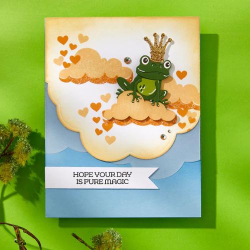 Spellbinders - Frog Prince Etched Dies from the Jump for Joy Collection