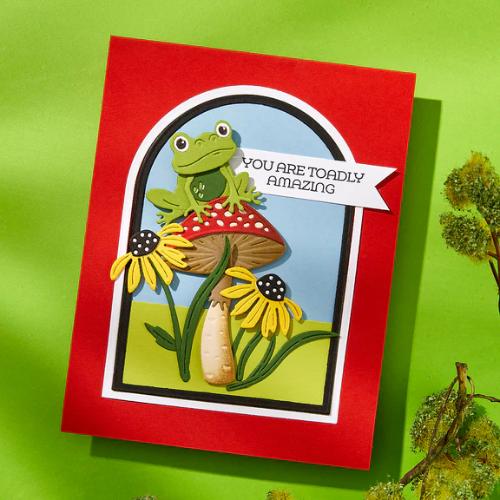 Spellbinders - Frog Prince Etched Dies from the Jump for Joy Collection