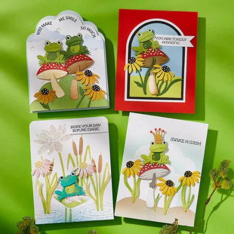 Spellbinders - Frog Prince Etched Dies from the Jump for Joy Collection