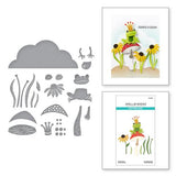 Spellbinders - Frog Prince Etched Dies from the Jump for Joy Collection