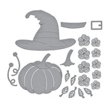 Spellbinders - Faux Embroidered Pumpkin Etched Dies
