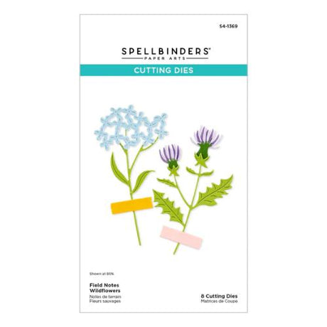 Spellbinders - Field Notes Wildflowers Etched Dies from the Field Notes Collection