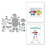 Spellbinders - Rocky the Dancin' Yeti Etched Dies from the Monster Friends Collection