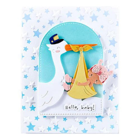Spellbinders - Bundle of Joy Etched Dies from the Little Smiles Collection