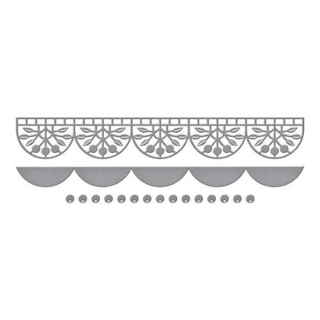 Spellbinders - Berry Fields Border Etched Dies from the Vivid Expressions Collection