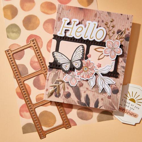 Spellbinders - My Life In Pictures Etched Dies from the Golden Afternoon Collection