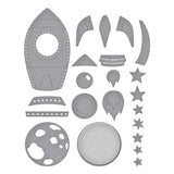 Spellbinders - Simon's Space Adventure Die Bundle - Postage as per Actual