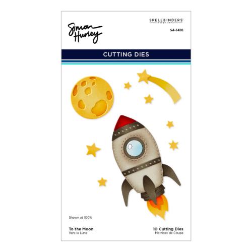 Spellbinders - Simon's Space Adventure Die Bundle - Postage as per Actual