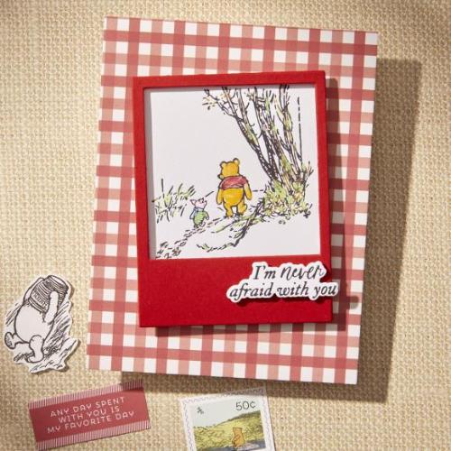 Spellbinders - Memory Frames Etched Dies from the Say Cheese Classic Pooh Collection in Collaboration with Simple Stories