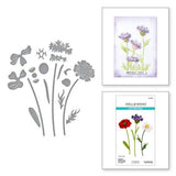 Spellbinders - Layered Wildflowers Etched Dies from the Wildflowers Collection by Lisa Horton