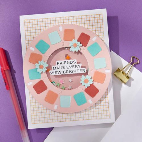 Spellbinders - Reel Color Etched Dies from the Take Note Collection