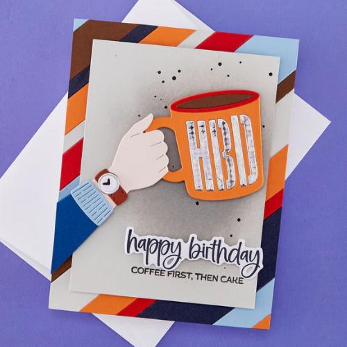 Spellbinders - Stripe Right Dies