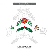 Spellbinders - Christmas Foliage Etched Dies from the All About Christmas Collection by Lisa Horton