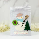 Spellbinders - Country Snowman Etched Dies from the Country Christmas Collection by Annie Williams