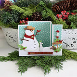 Spellbinders - Country Snowman Etched Dies from the Country Christmas Collection by Annie Williams