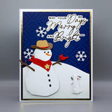Spellbinders - Country Snowman Etched Dies from the Country Christmas Collection by Annie Williams