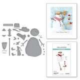 Spellbinders - Country Snowman Etched Dies from the Country Christmas Collection by Annie Williams