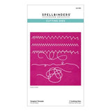 Spellbinders - Tangled Threads Etched Dies from the Beautifully Imperfect Collection