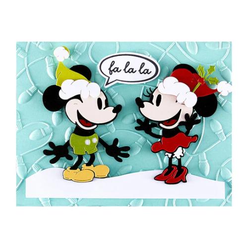 Spellbinders - Classic Mouse Christmas Embellishments Etched Dies from the Say Cheese Classic Mouse Christmas Collection