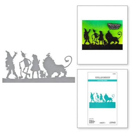 Spellbinders - Wonder of Oz Silhouette Etched Dies from the Wonder of Oz Collection by Graphic 45