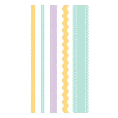 Spellbinders - Ribbon & Trim Etched Dies with Simple Stories