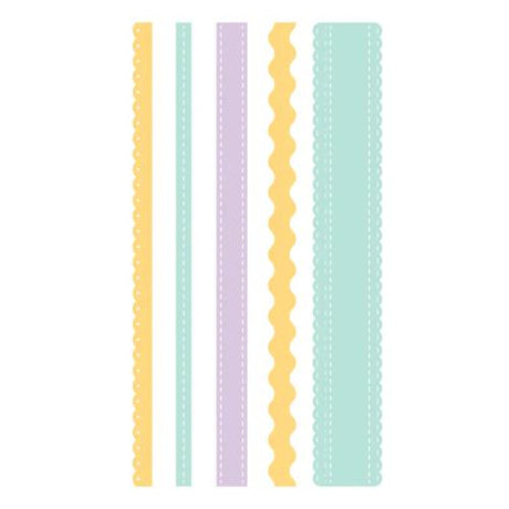 Spellbinders - Ribbon & Trim Etched Dies with Simple Stories
